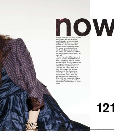  Magazine scans: Nylon (February 2013)