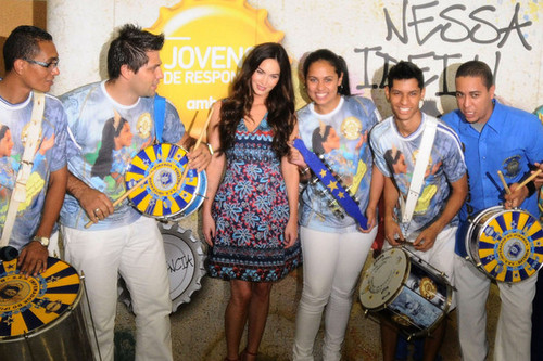 Megan Fox and Brian Austin Green in Brazil