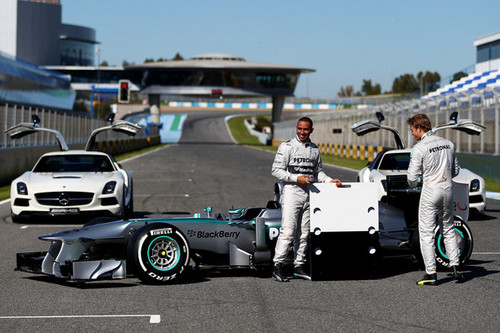 Mercedes GP F1 W04 Launch