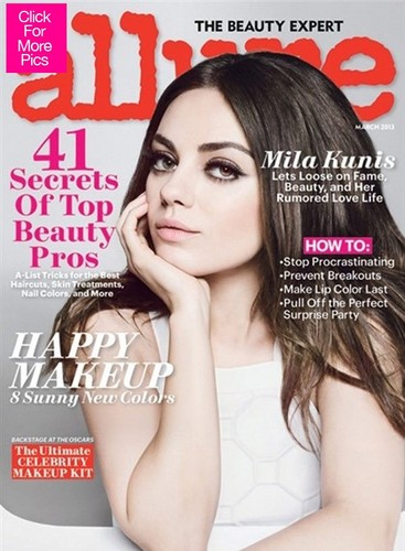  Mila - Allure Magazine (March 2013)