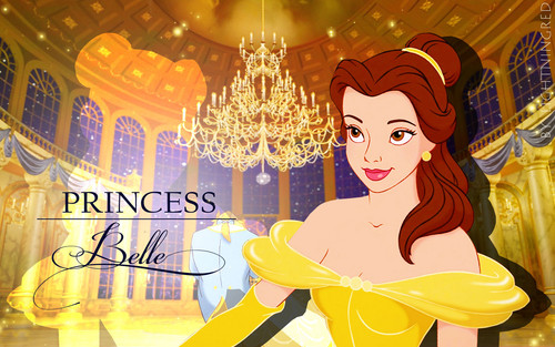 Princess Belle fond d’écran