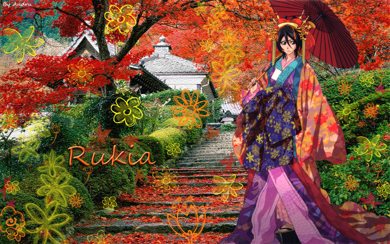 Rukia - animé Bleach fond d’écran (33577976) - fanpop