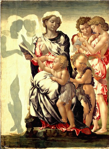  The Manchester 麦当娜 由 Michelangelo, 1497