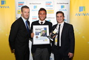  Tom attends the AVIVA & Daily Telegraph School Sport Matters Awards [14/11/12]
