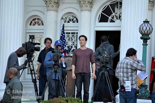  True Blood set foto – Season 6 filming the Governor of Louisiana