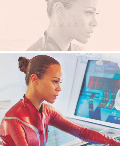  Uhura - तारा, स्टार Trek into Darkness