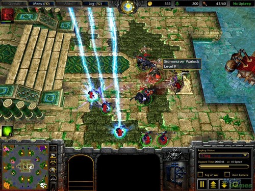  Warcraft III: The Frozen - Uma Aventura Congelante trono screenshot
