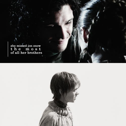  Jon Snow & Arya Stark