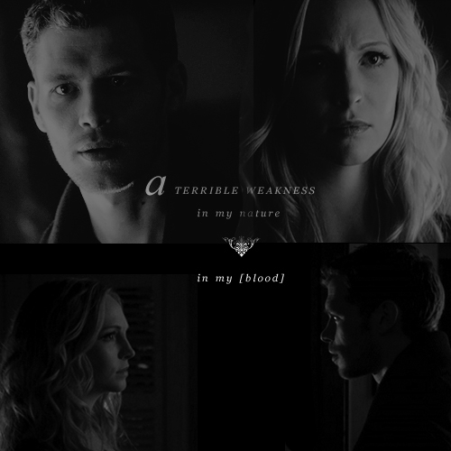  “I’ve shown kindness, forgiveness, pity…because of you, Caroline. It was all for you.”