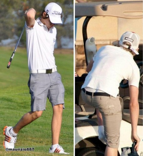  Niall & Harry playing golf