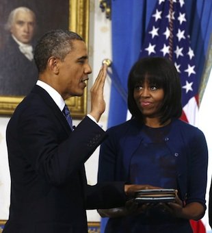  2013 Private Swearing At In The Oval Office
