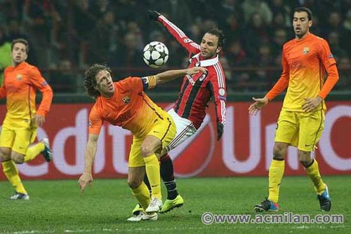  AC Milan VS FC Barcelona 2-0, UEFA Champions League 2012/13