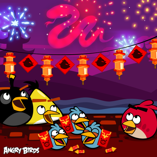  Angry Birds Seasons: năm Of The Snake