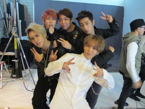  B2ST at Photoshoot for ESQUIRE