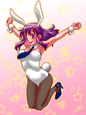  Bunny Bulma - With Purple Hair -