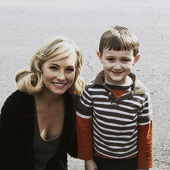  Candice with a little boy