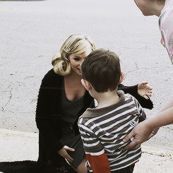  Candice with a little boy