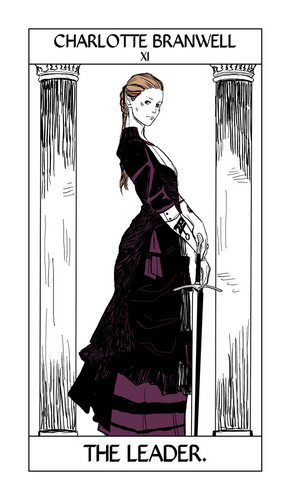  Cassandra Jean's Tarot Cards: шарлотка, шарлотта Branwell {The Leader}.