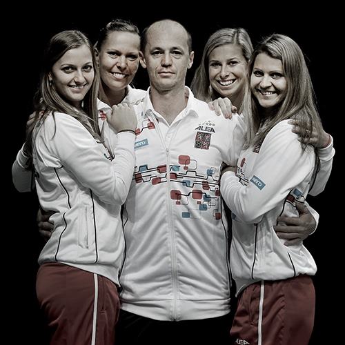  Czech Fed Cup team...