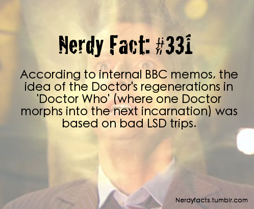 Doctor who nerdy facts