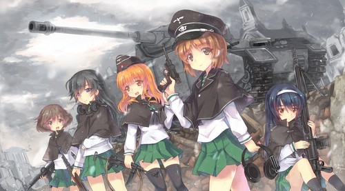  Girls und blindado, panzer