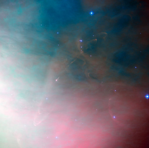  Infant 星, つ星 in the Orion Nebula