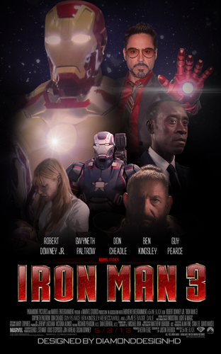  Iron Man 3 FanMade Poster