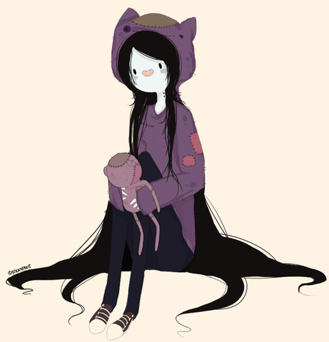  Marceline dresses as Hambo