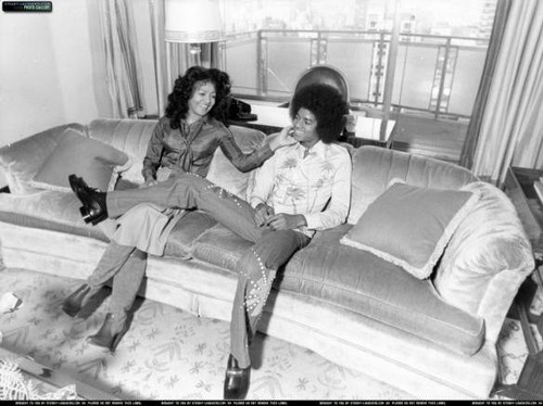  Michael with his sisters <3
