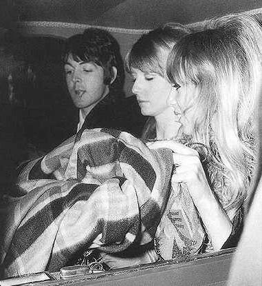  Paul McCartney, Jane Asher & Pattie Boyd