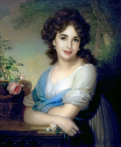  Portrait of Elena Alexandrovna Naryshkina (1799)