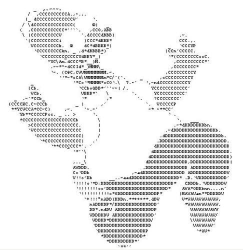  walang tiyak na layunin ASCII