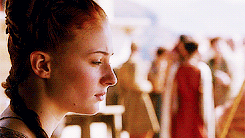  Sansa Stark + Looking Down