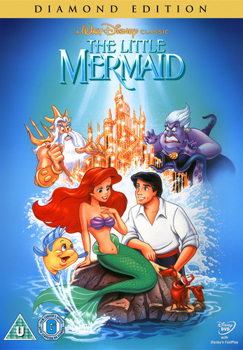  Walt डिज़्नी DVD Covers - The Little Mermaid: Diamond Edition DVD Cover