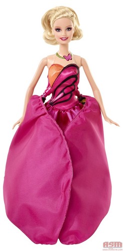  The Mariposa transforming doll with her wings closed