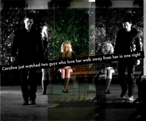  Tyler & Klaus parallel: Walking away from Caroline || 4x14