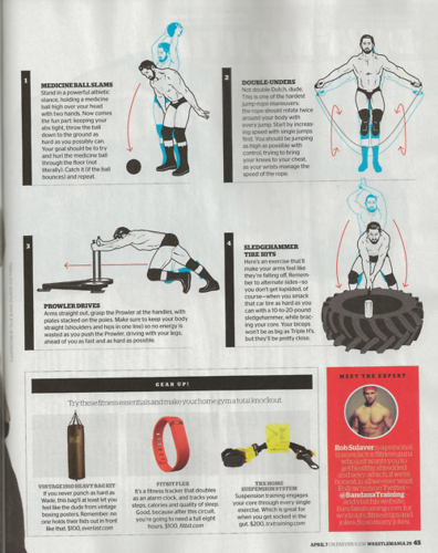  美国职业摔跤 Magazine March 2013