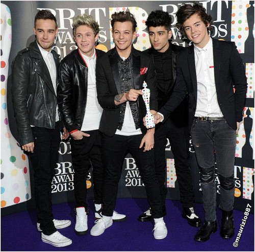  one direction Brit Awards 2013