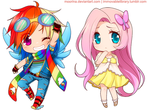  arcobaleno dash and fluttershy