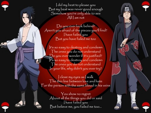  sasuke and itachi