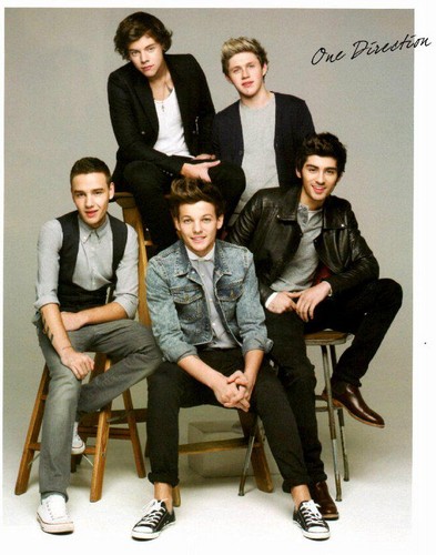 1D photoshoots for Anan Magazine