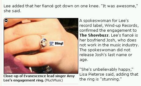  Amy's Wedding Ring!