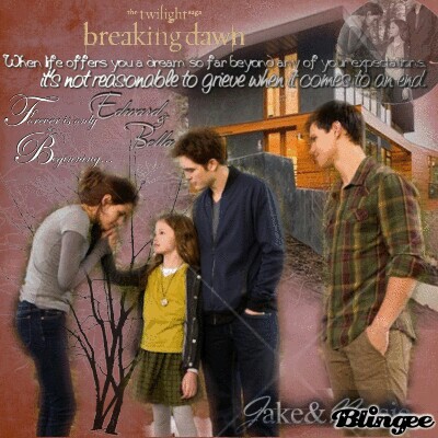 Bella, Edward, Renesmee &Jacob