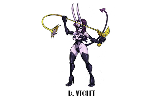  D. violeta