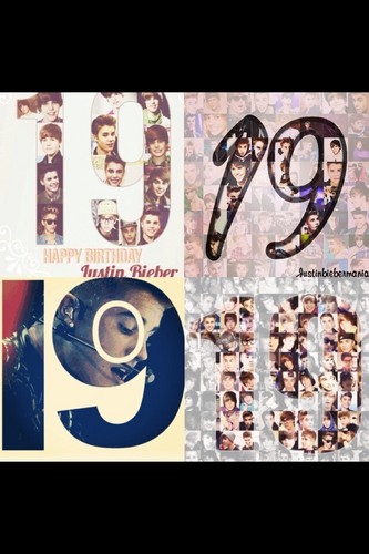  Happy 19th birthday Justin!! <33