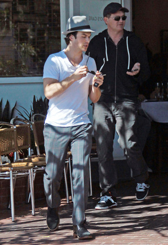 Ian and Kevin at Mauro's Cafe, LA 2012/02/28