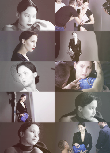  Jennifer Lawrence for Miss Dior Bags: Behind The Scenes