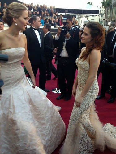  K 스튜 and Jennifer Lawrence,2013 Oscars