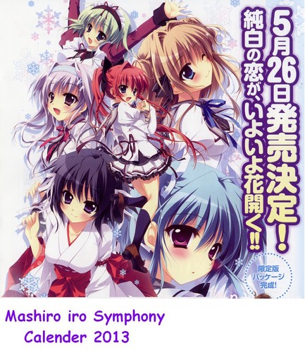  Mashiro Symphony Calender 3013 made 의해 me :)