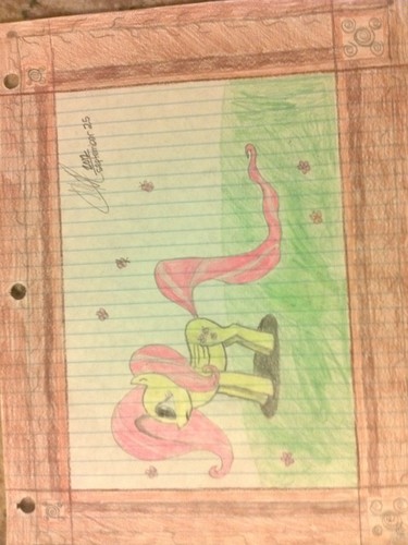  My Fluttershy drawing from 7th grade